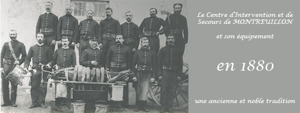 Les pompiers en 1880